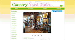 Desktop Screenshot of countryyardoutlet.com